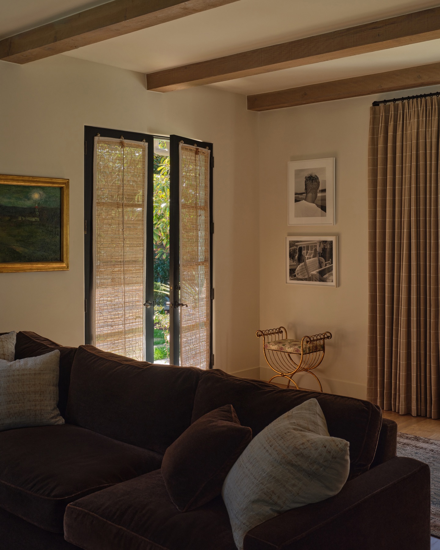 Montecito residence interior — California light and material study