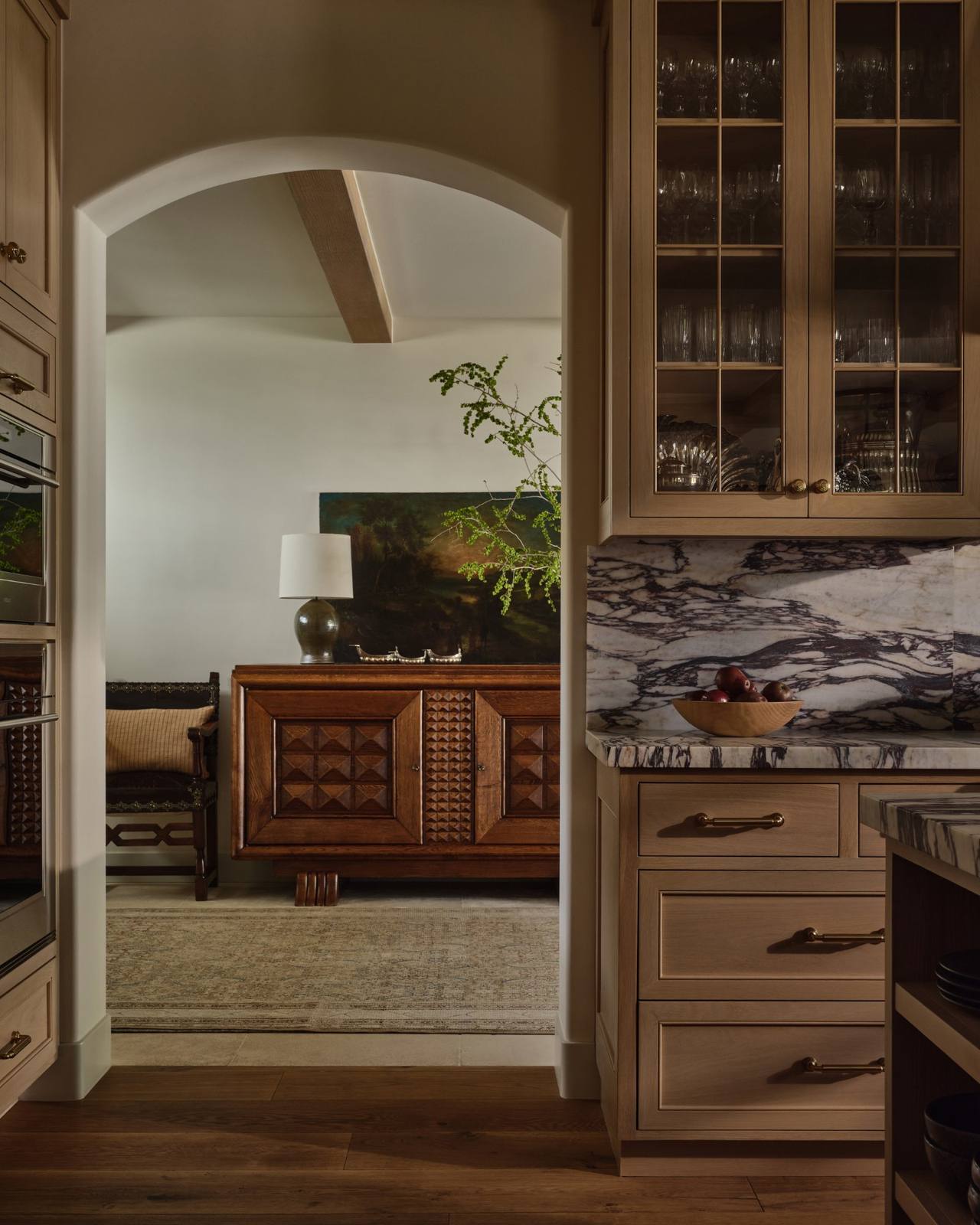 Kitchen and dining — Montecito Residence